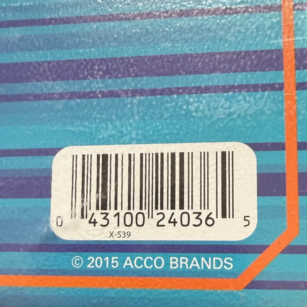ACCO 2015Trapper Keeper Blue and Orange Binder